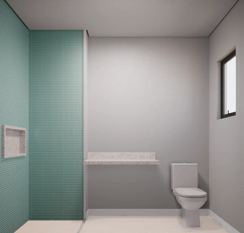 bathroom with customizations