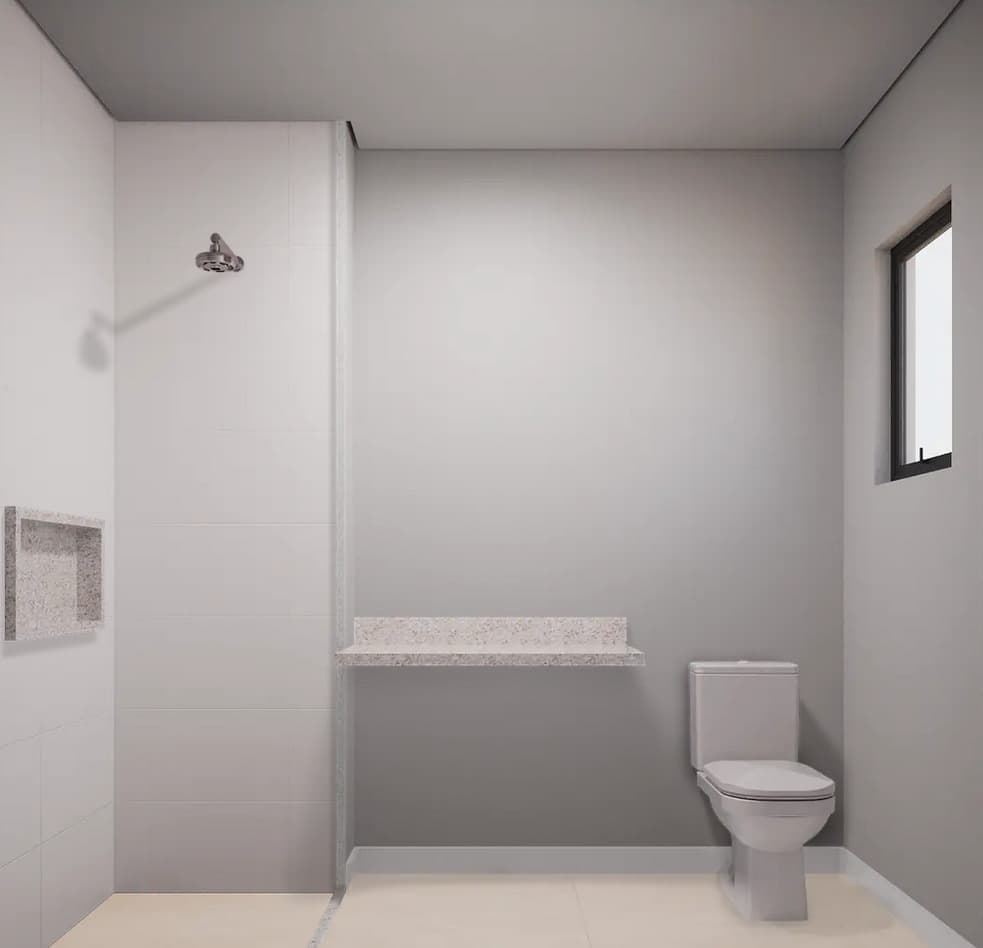 bathroom with customizations