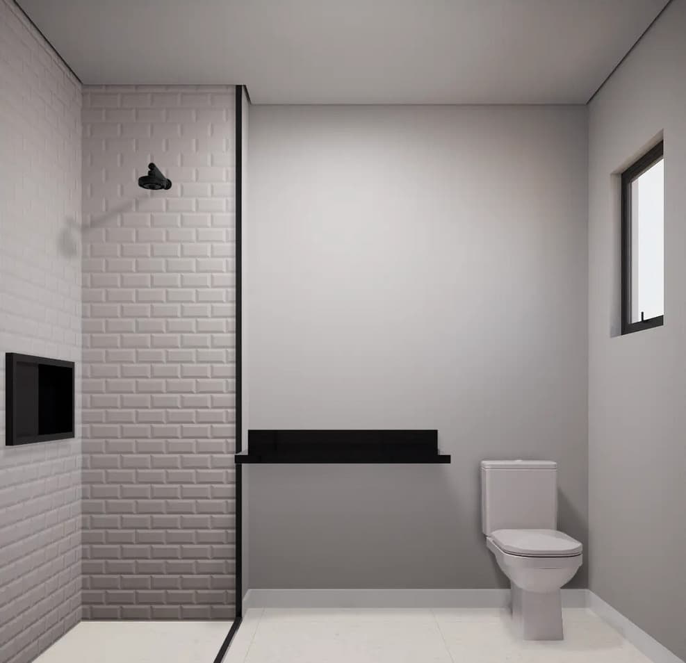 bathroom with customizations